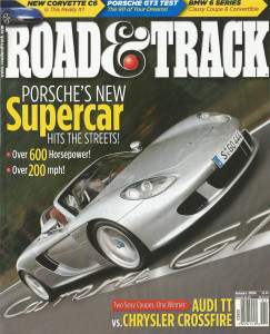 ROAD & TRACK 2004 JAN - PORSCHE, PORSCHE, PORSCHE